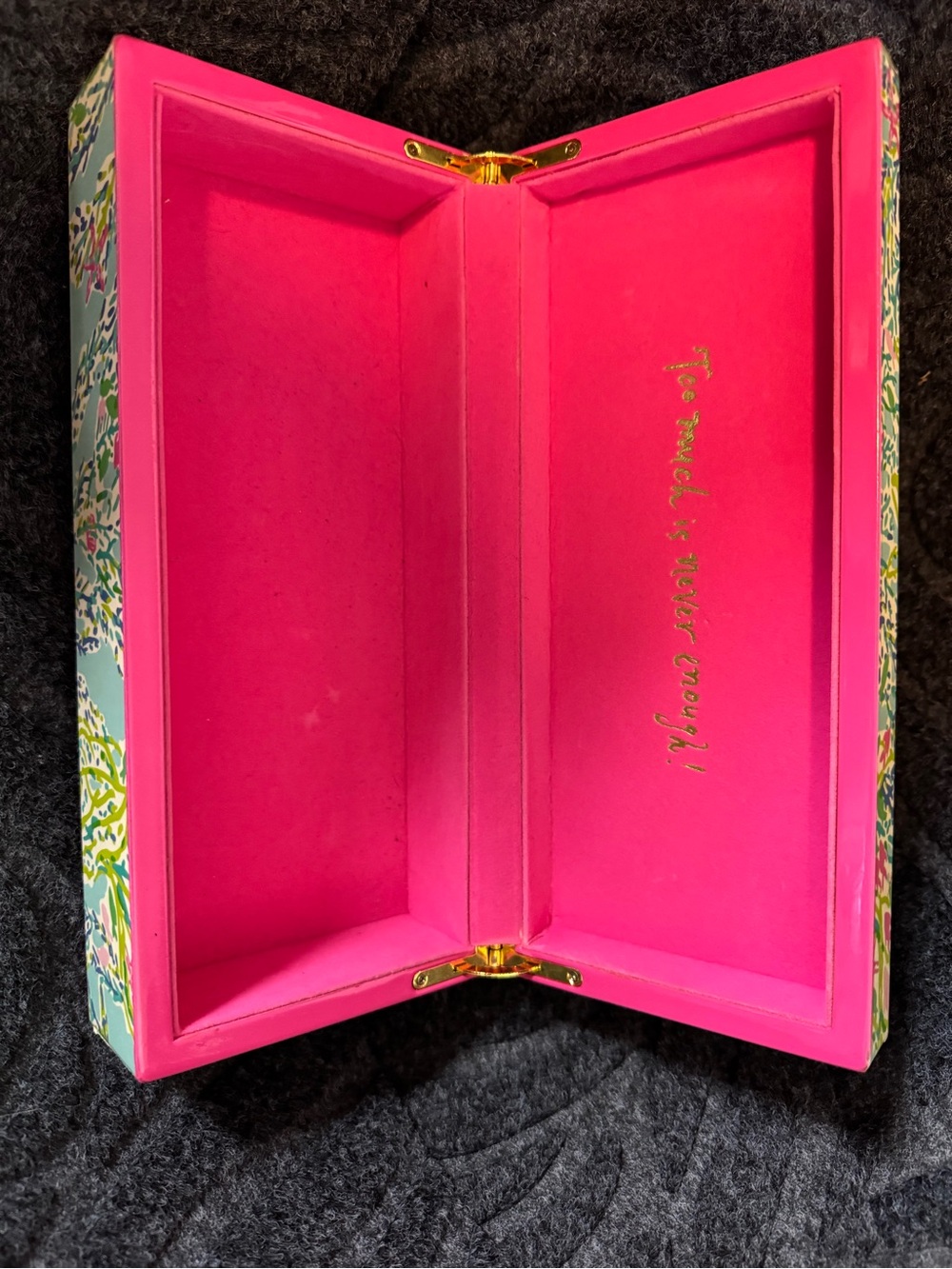 Lilly Pulitzer Lacquer Box Sunny and Southern